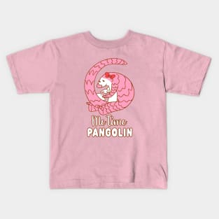 Me Time Pangolin Kids T-Shirt